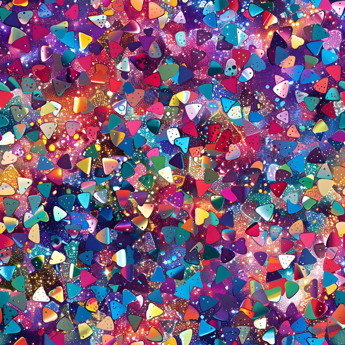 Iridescent Foil Pattern 23 Quilting Cotton Fabric