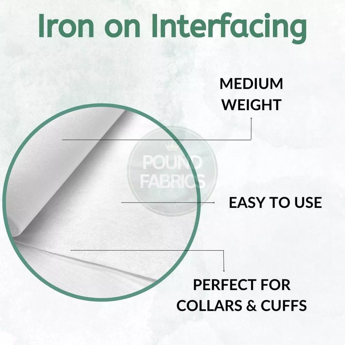 iron-on-interfacing-medium-weight-90p-per-metre Iron on Interfacing – Medium Weight – 90p per metre!