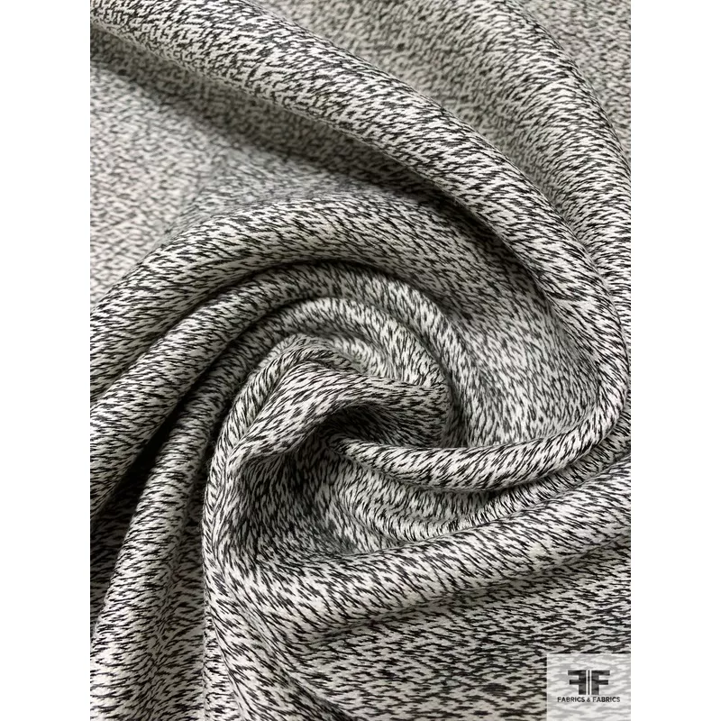 italian-micro-ikat-soft-wool-blend-suiting-black-off-white Italian Micro Ikat Soft Wool Blend Suiting – Black / Off-White
