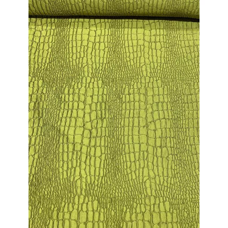 italian-reptile-textured-brocade-olive-green Italian Reptile Textured Brocade – Olive Green