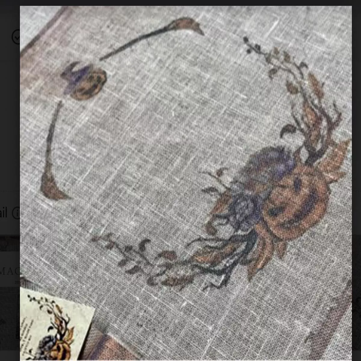 Jack O’Lantern Linen