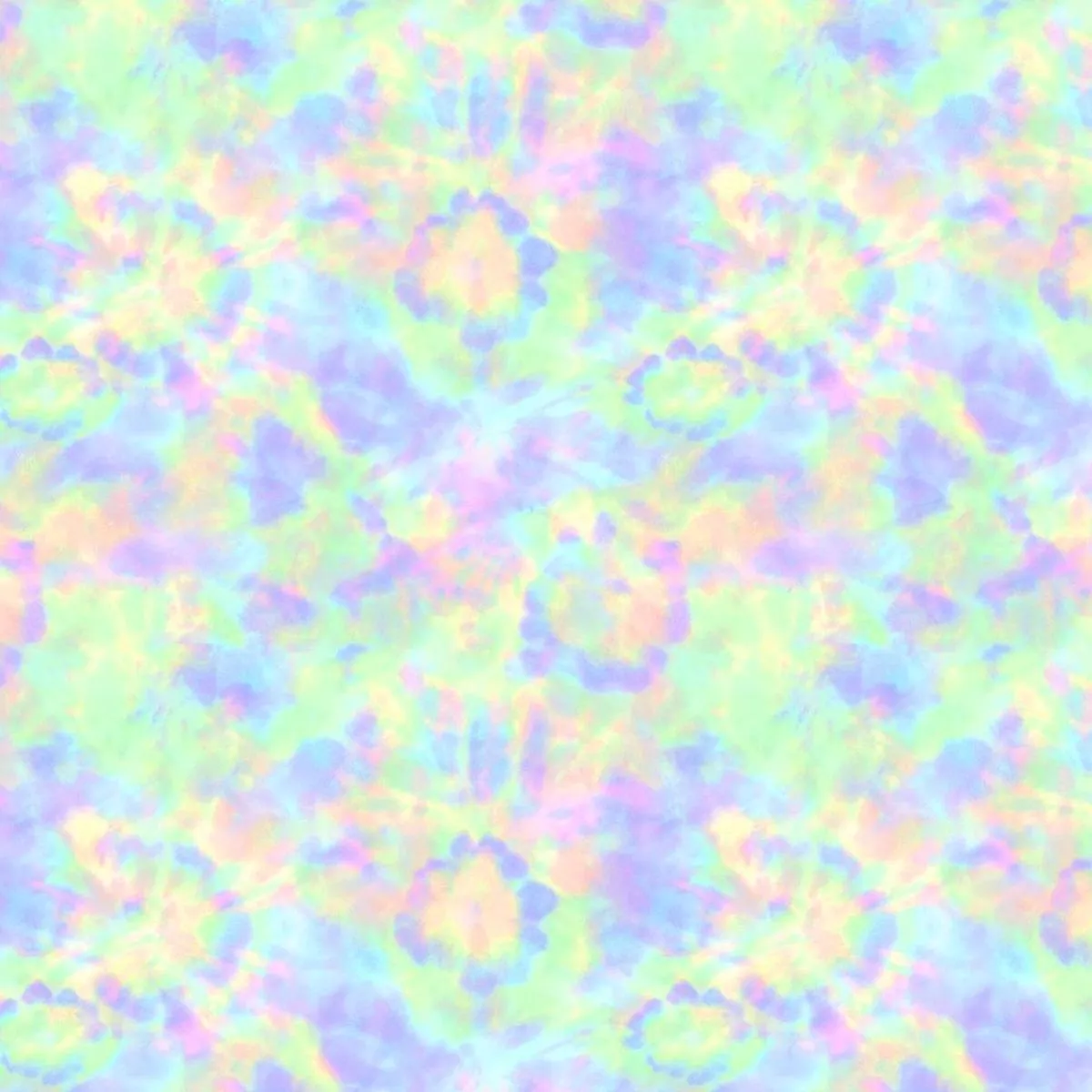 Japanese Style Tie Dye Fabric – Green/Multi