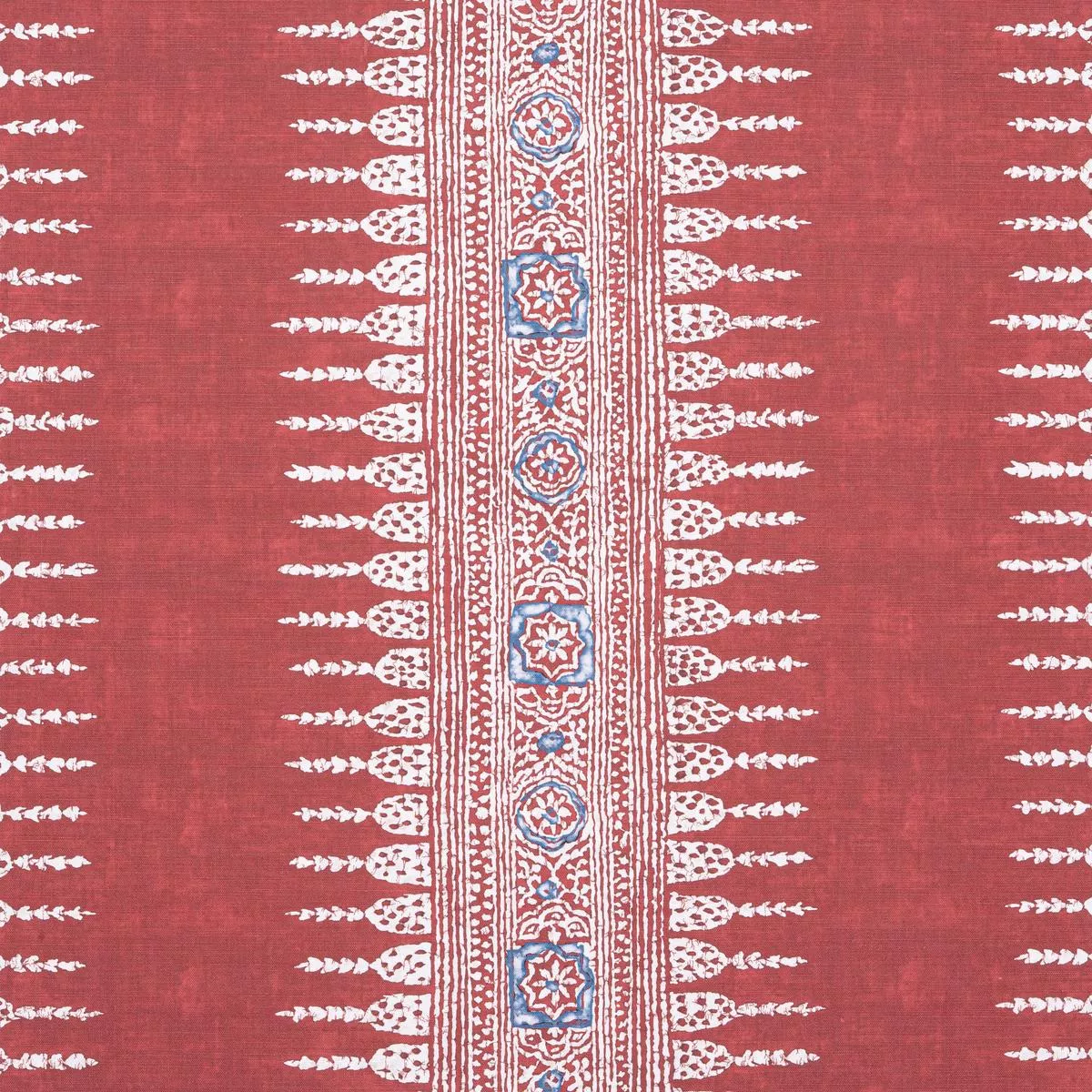 Javanese Stripe Red Fabric