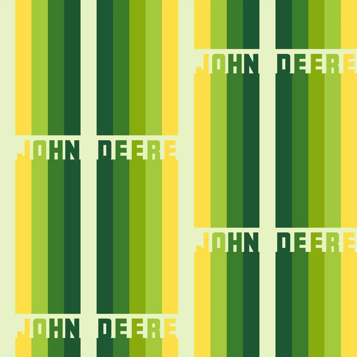 John Deere Stripes Fabric