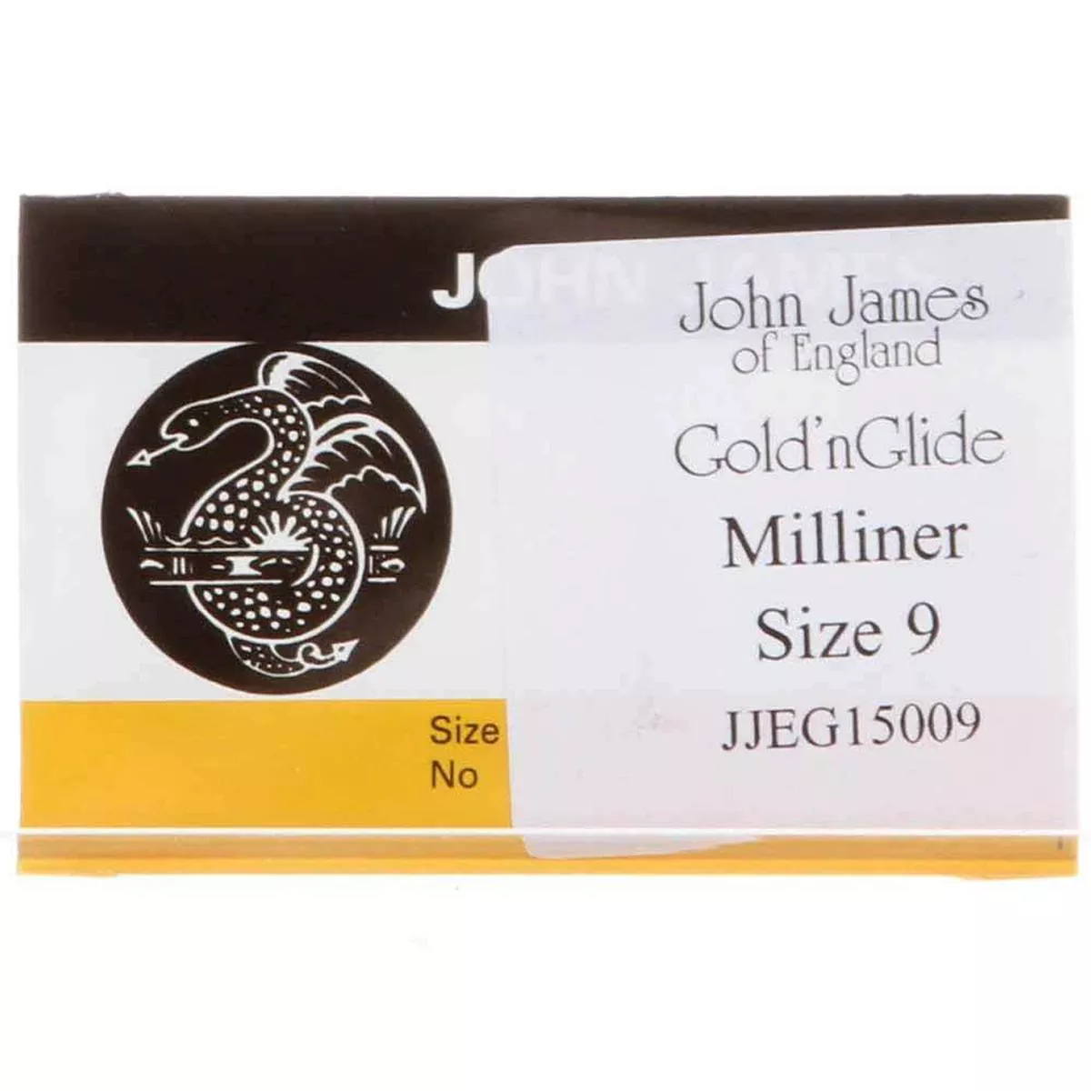 john-james-gold-n-glide-milliners-straw-needles-size-9-10ct John James Gold’N Glide Milliners / Straw Needles Size 9 10ct