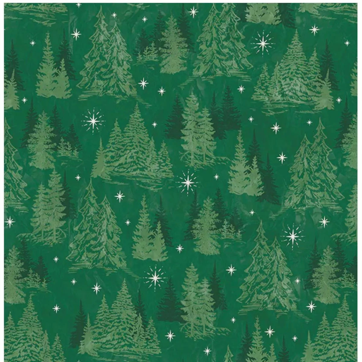 Jolly Christmas-Winter Forest-Green