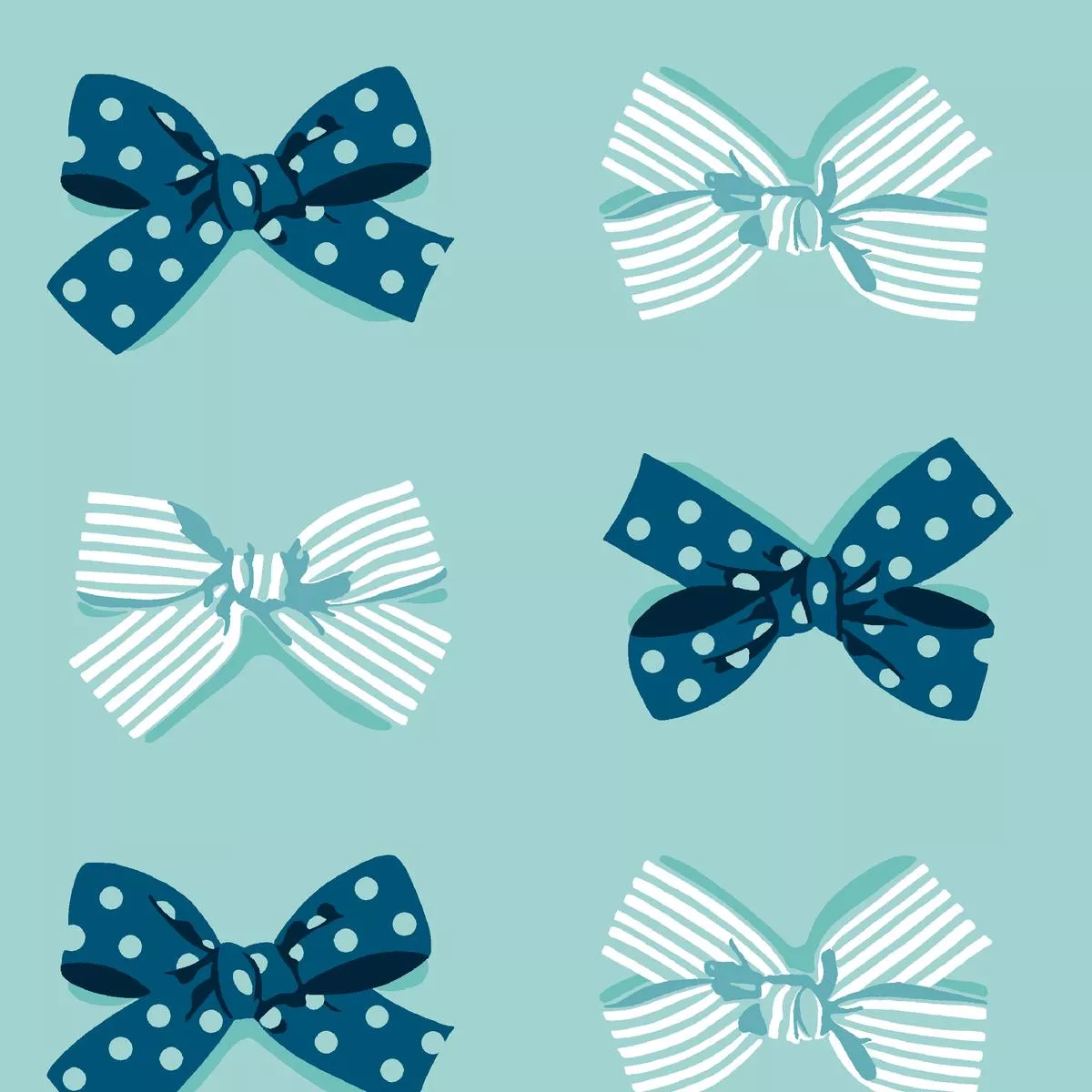 july-bow-in-canal-fabric July Bow in Canal Fabric