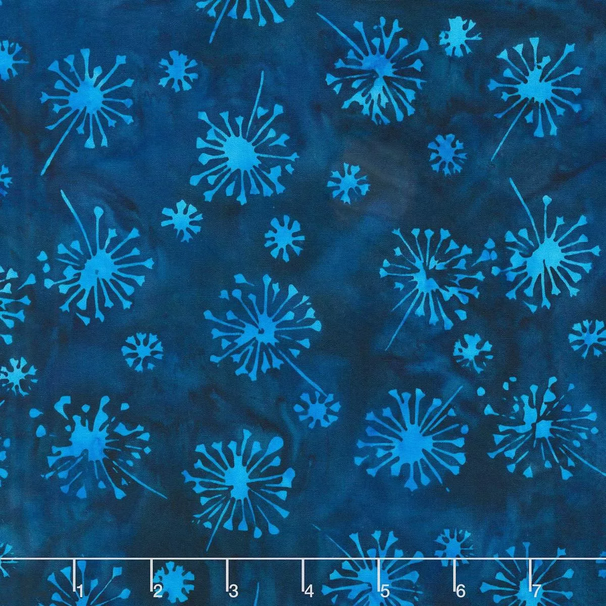 just-dandy-batiks-wispy-dandelions-blue-yardage Just Dandy Batiks – Wispy Dandelions Blue Yardage