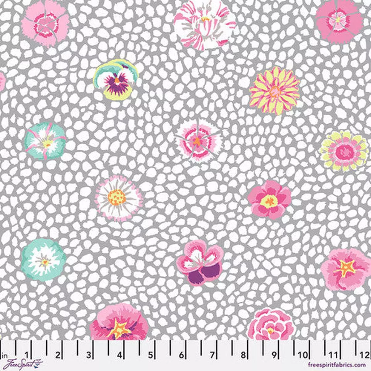 kaffe-fassett-guinea-flower-grey Kaffe Fassett – Guinea Flower – Grey
