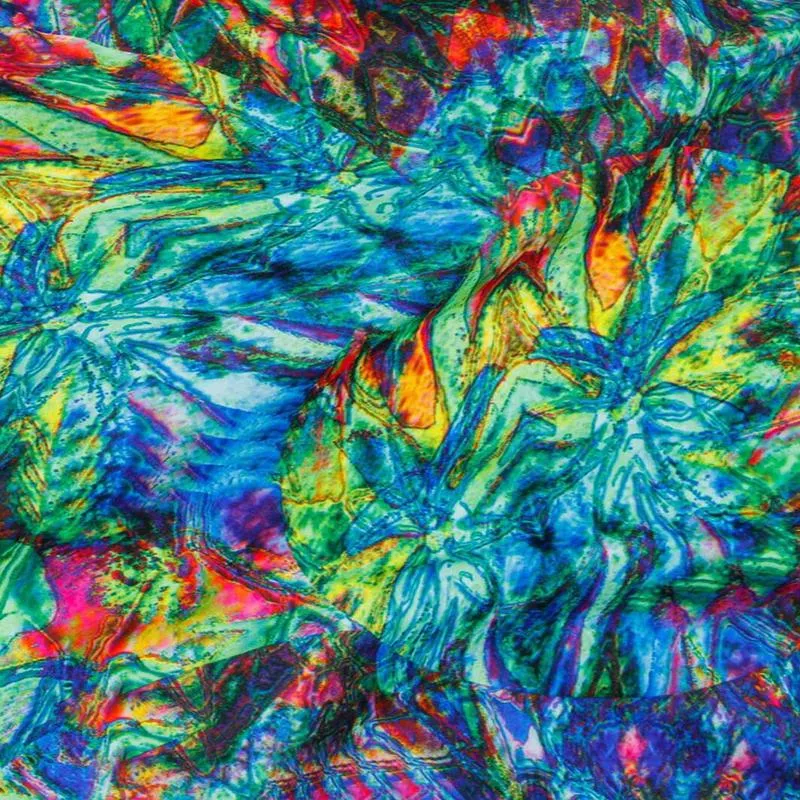 kaleidoscope-lycra-blue-green Kaleidoscope Lycra Blue / Green