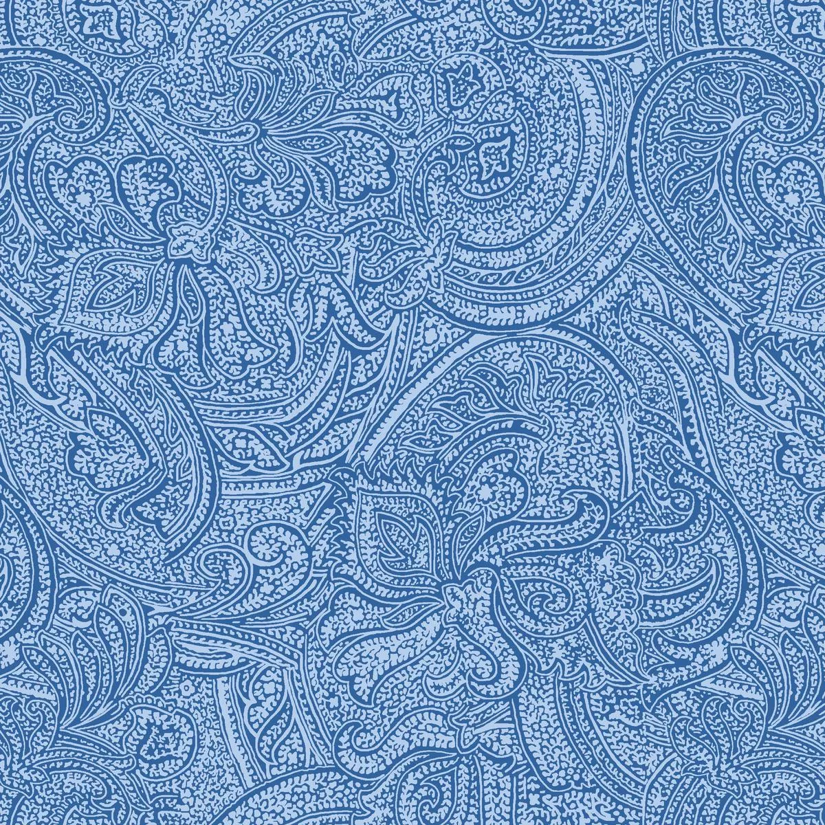 kashmir-dream-periwinkle-paisley-fabric Kashmir Dream – Periwinkle Paisley Fabric