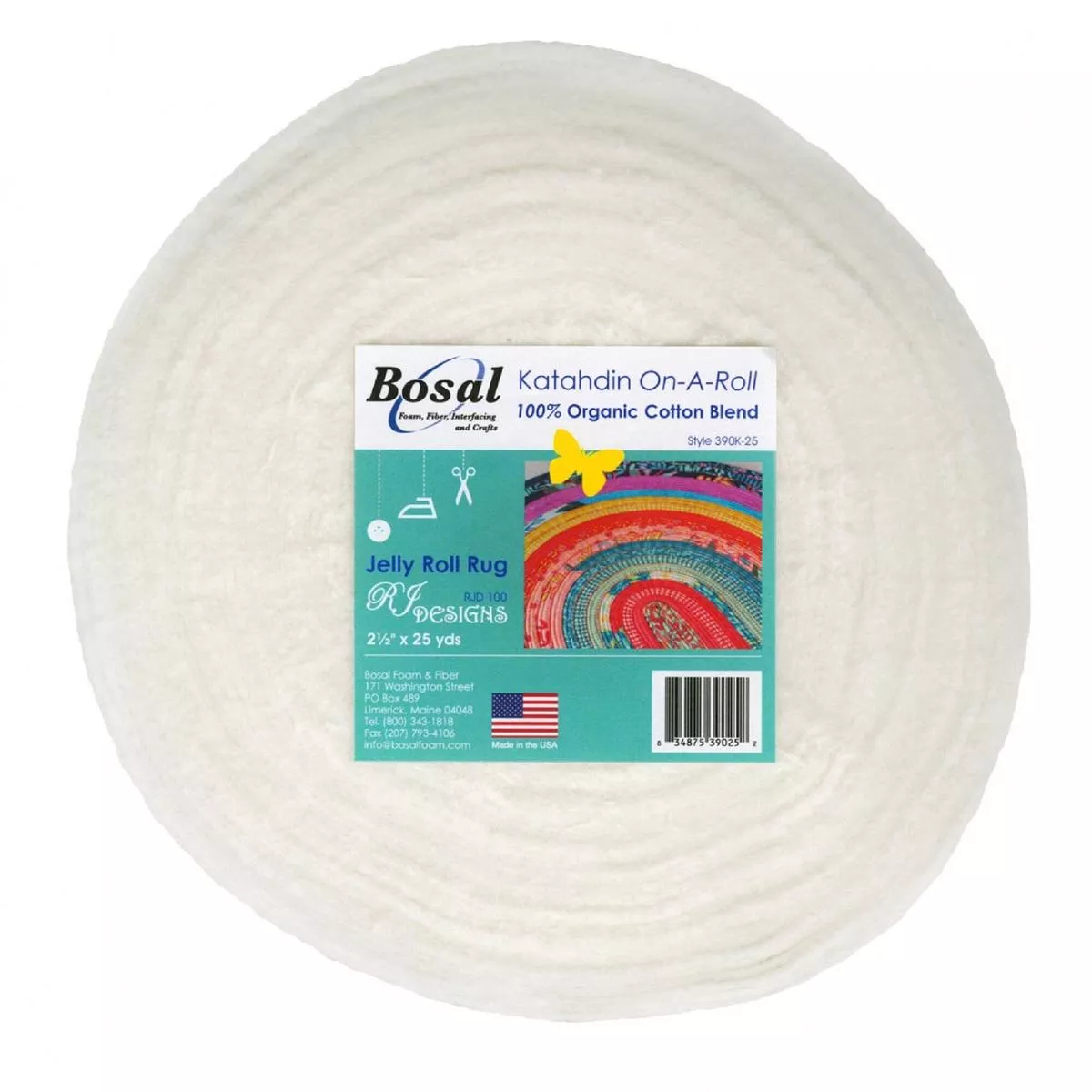 Katahdin On-A-Roll-Jelly Roll Rug