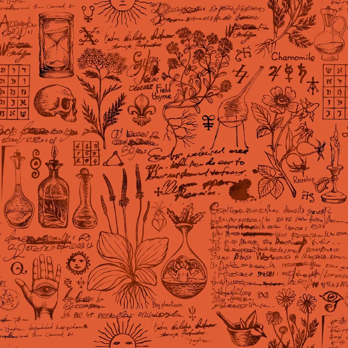 kate-ward-thacker-botanical-alchemy-orange-fabric Kate Ward Thacker – Botanical Alchemy – Orange Fabric