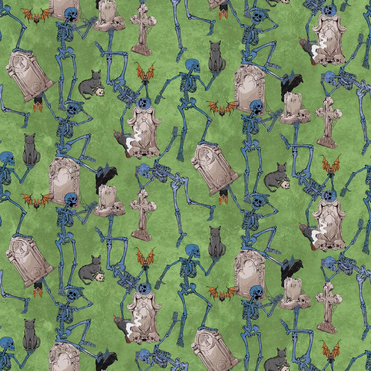 kate-ward-thacker-grave-dancing-green-fabric Kate Ward Thacker – Grave Dancing – Green Fabric