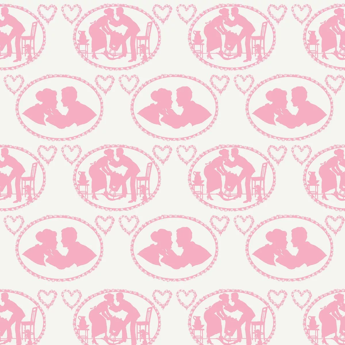 kisses-on-ruby-fabric Kisses on Ruby Fabric