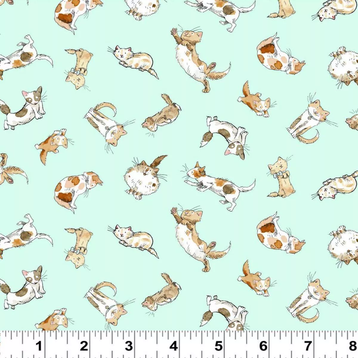 kittens-light-turquoise-by-anita-jeram Kittens Light Turquoise by Anita Jeram