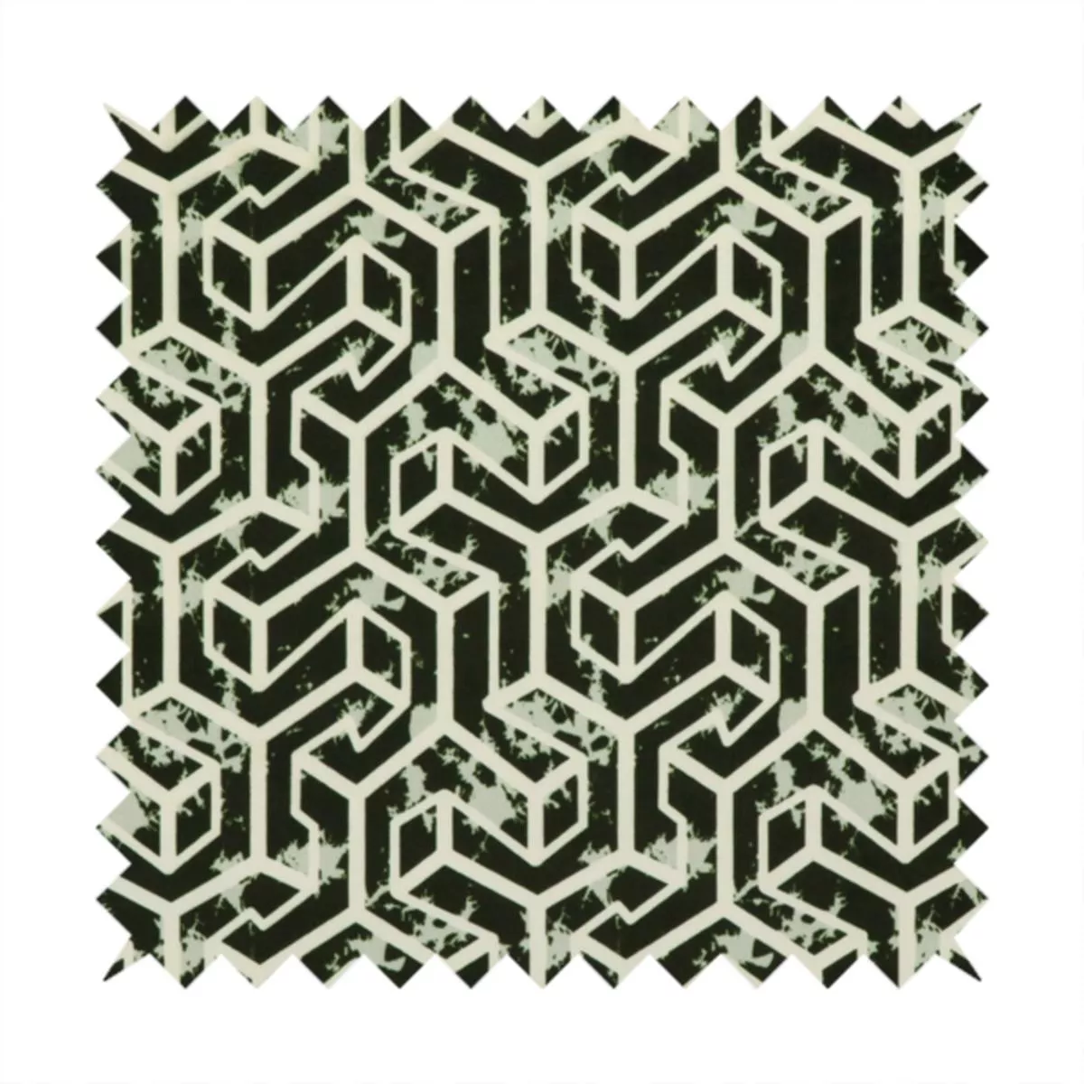 labyrinth-maximalist-black-upholstery-fabric-dp-550 Labyrinth Maximalist Black Upholstery Fabric DP-550