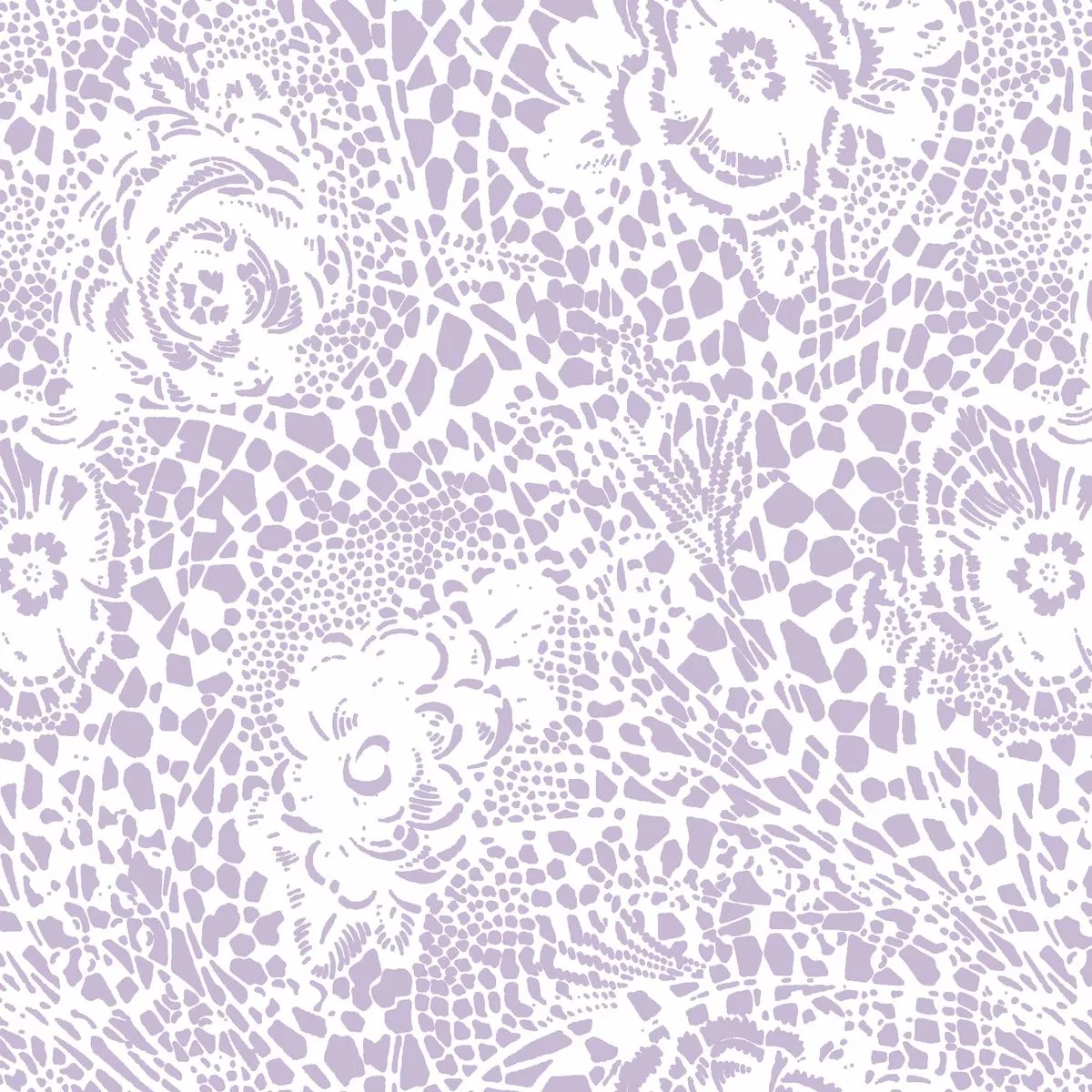 lace-meadow-on-lavender-fabric Lace Meadow on Lavender Fabric
