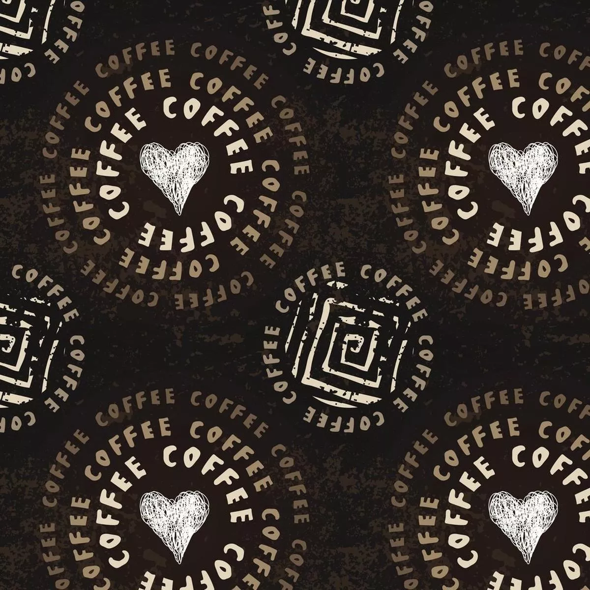 large-circle-coffee-fabric-dark-brown Large Circle Coffee Fabric – Dark Brown