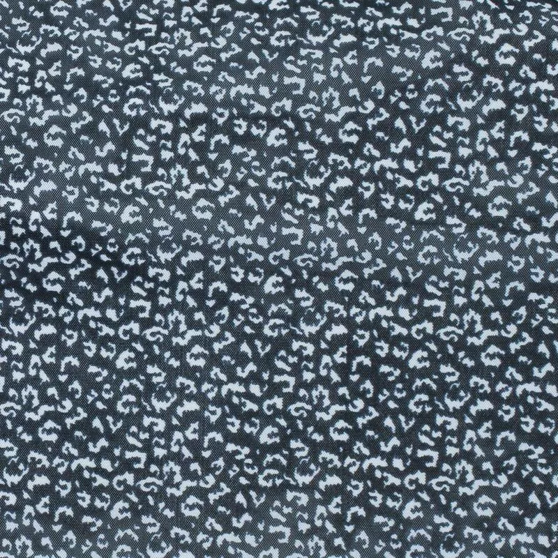 Leopard Print Mesh Navy / White