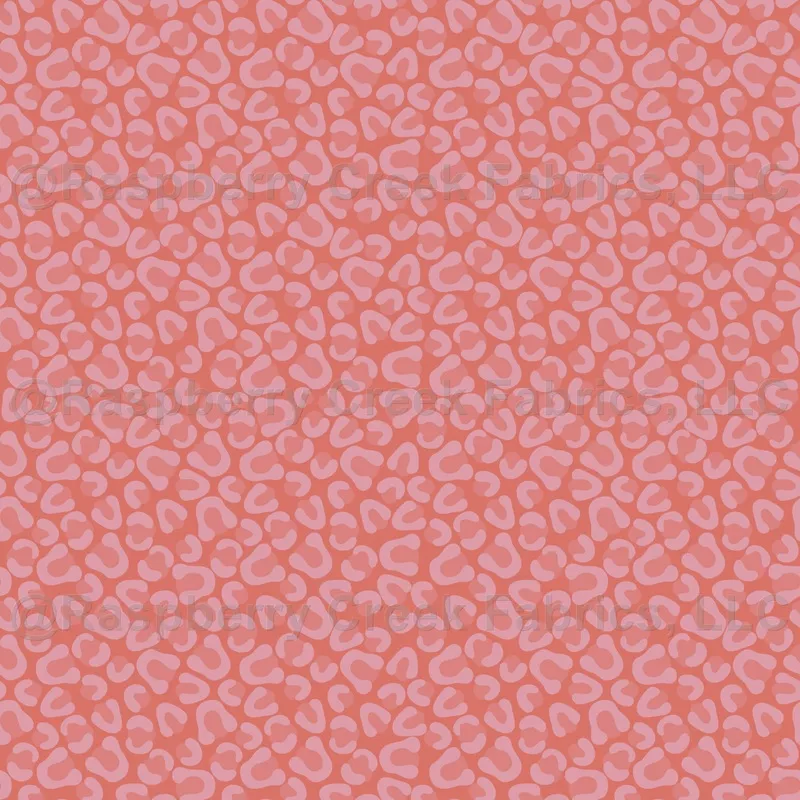 Leopard Print Pink and Coral