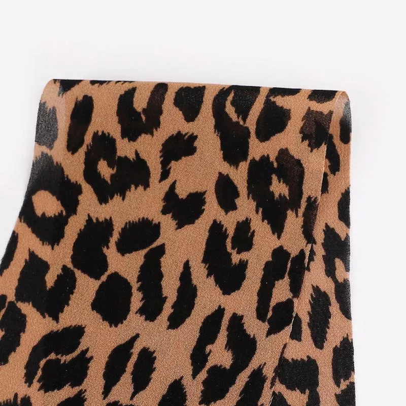 leopard-viscose-georgette-copper-black Leopard Viscose Georgette – Copper/Black