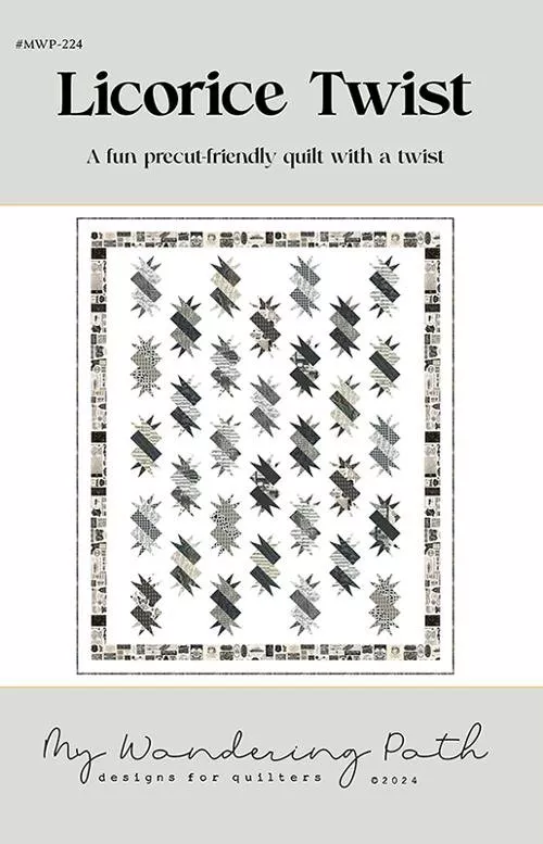 Licorice Twist Quilt Pattern