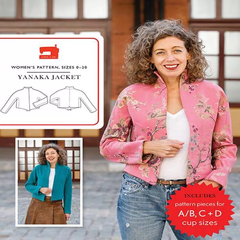 Liesl and Co Yanaka Jacket Sewing Pattern LC-039YK
