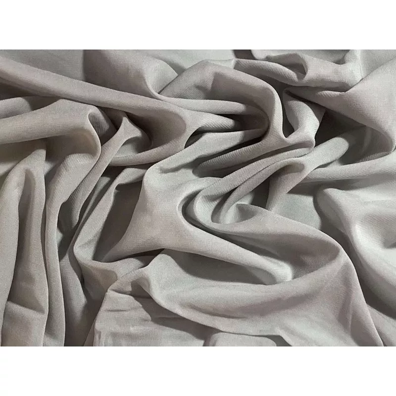light-gray-8mm-silk-chiffon-fabric Light Gray– 8mm Silk Chiffon Fabric