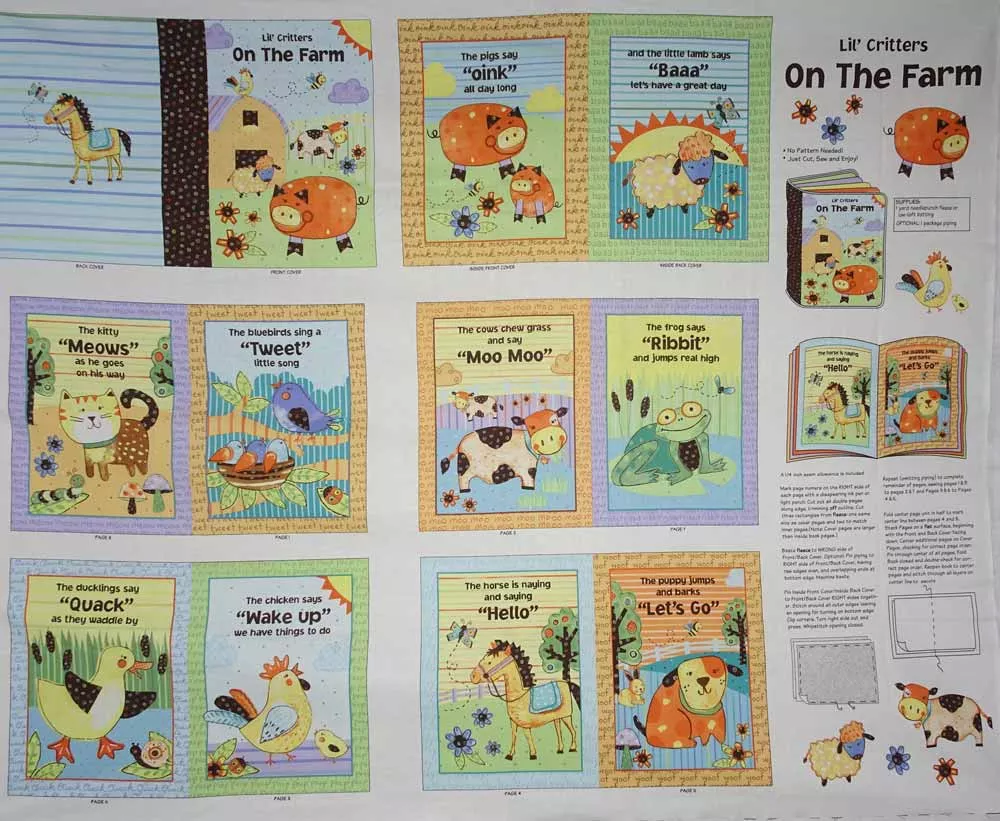 lil-critters-on-farm-book-panel Lil’ Critters on the Farm Book Panel