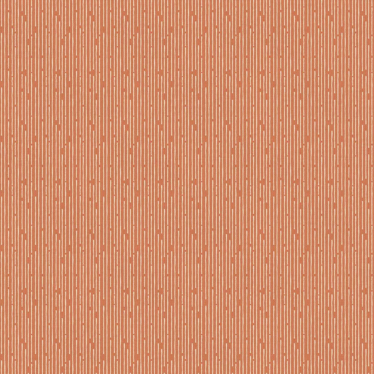 Line Up – White on Rust – Natural Cotton