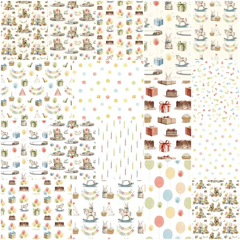 little-critters-it-s-party-fat-eighth-bundle-17-pieces Little Critters It’s a Party! Fat Eighth Bundle – 17 Pieces