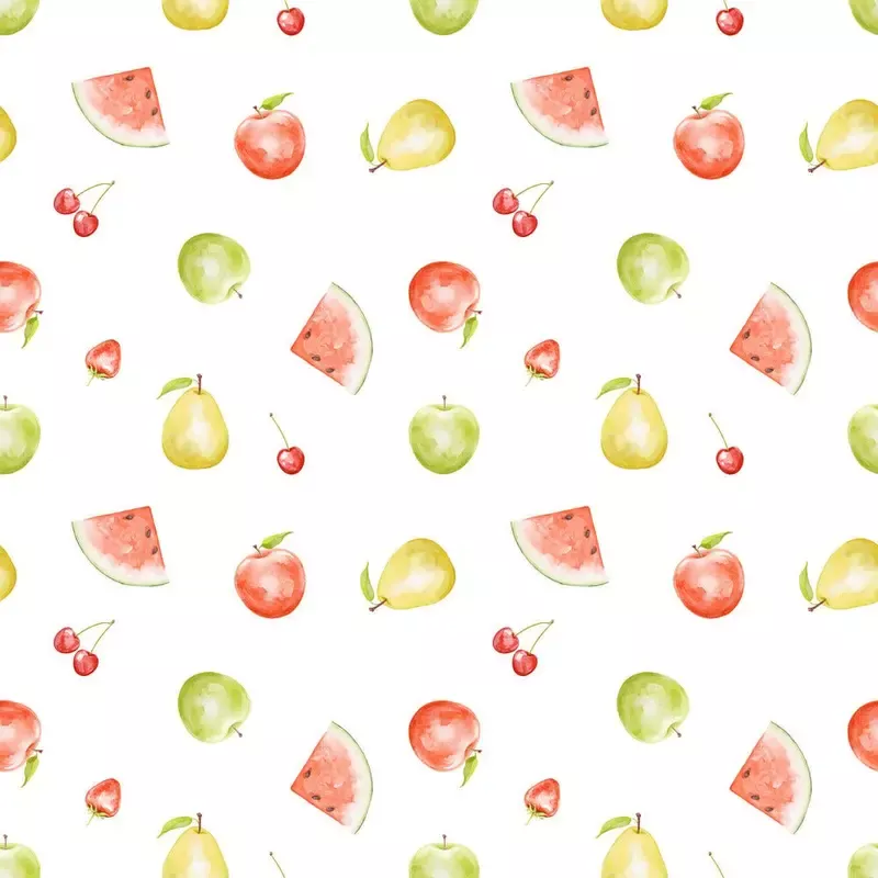 little-critters-summer-fun-fruit-fabric Little Critters Summer Fun Fruit Fabric