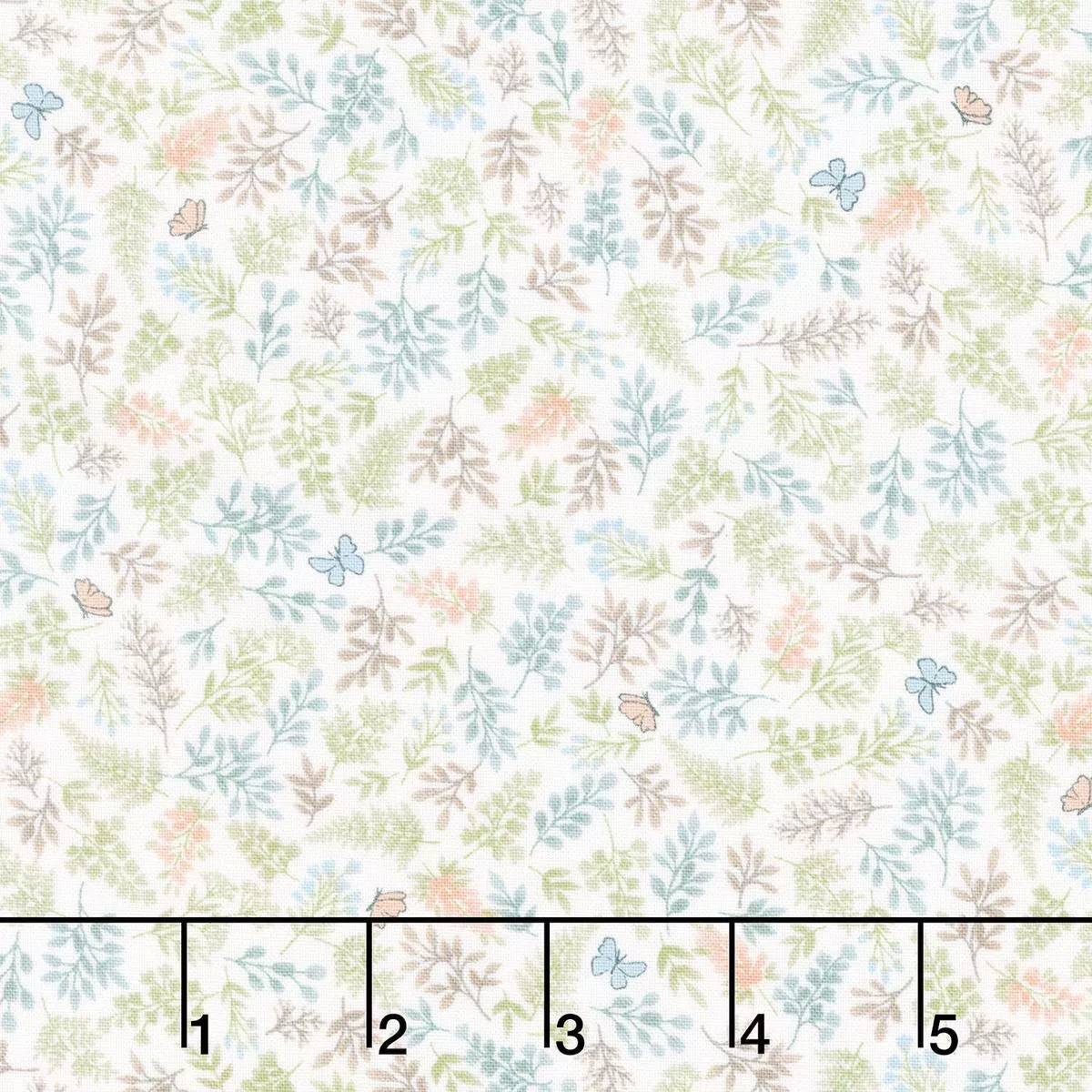 little-ones-foliage-cream-yardage Little Ones – Foliage Cream Yardage