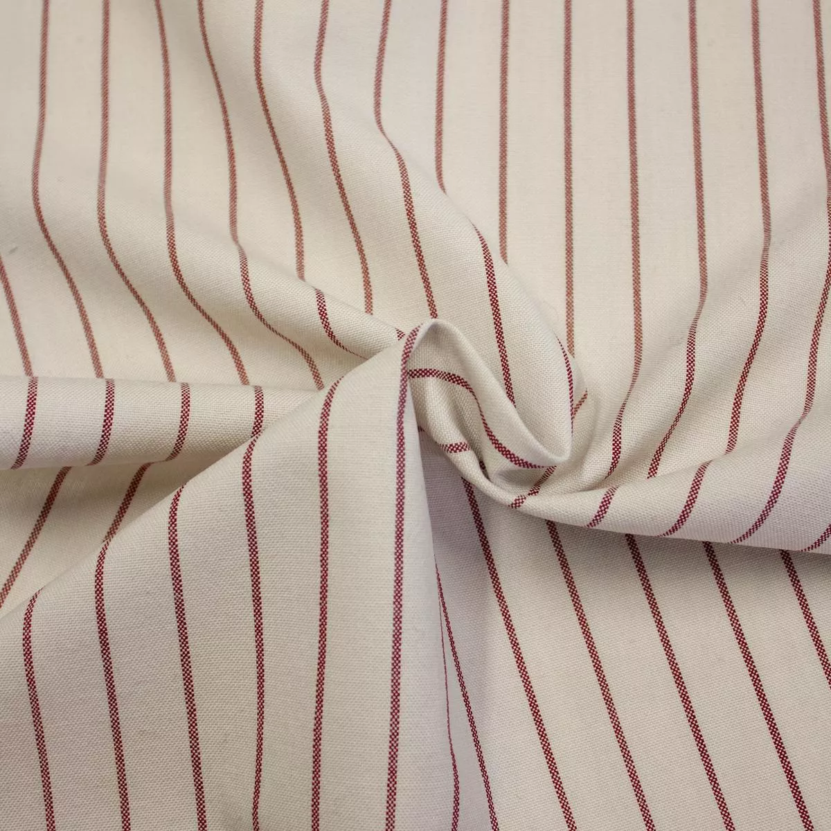 Lotte Sand Beige Striped Wool Suiting Fabric