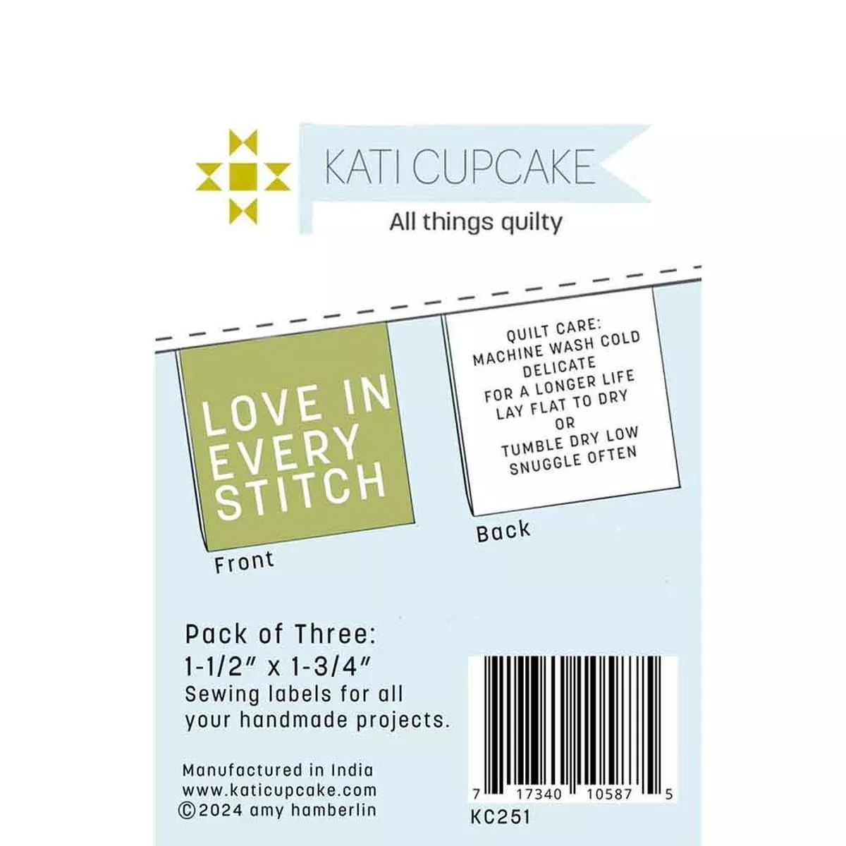 love-in-every-stitch-quilt-labels-kati-cupcake Love in Every Stitch Quilt Labels – Kati Cupcake