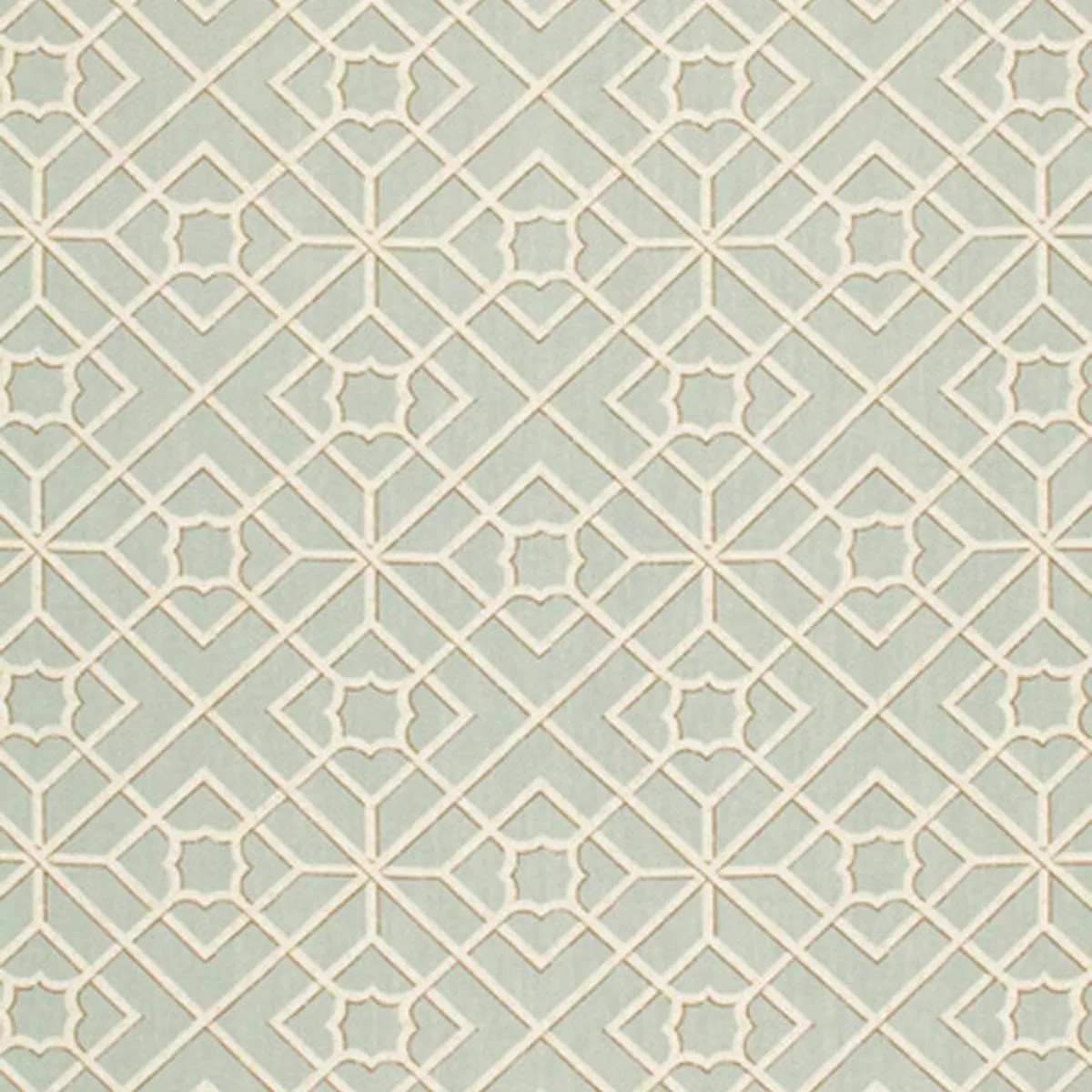 Luan Fretwork Sky Fabric