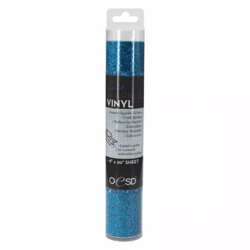 Luxe Sparkle Vinyl Blue