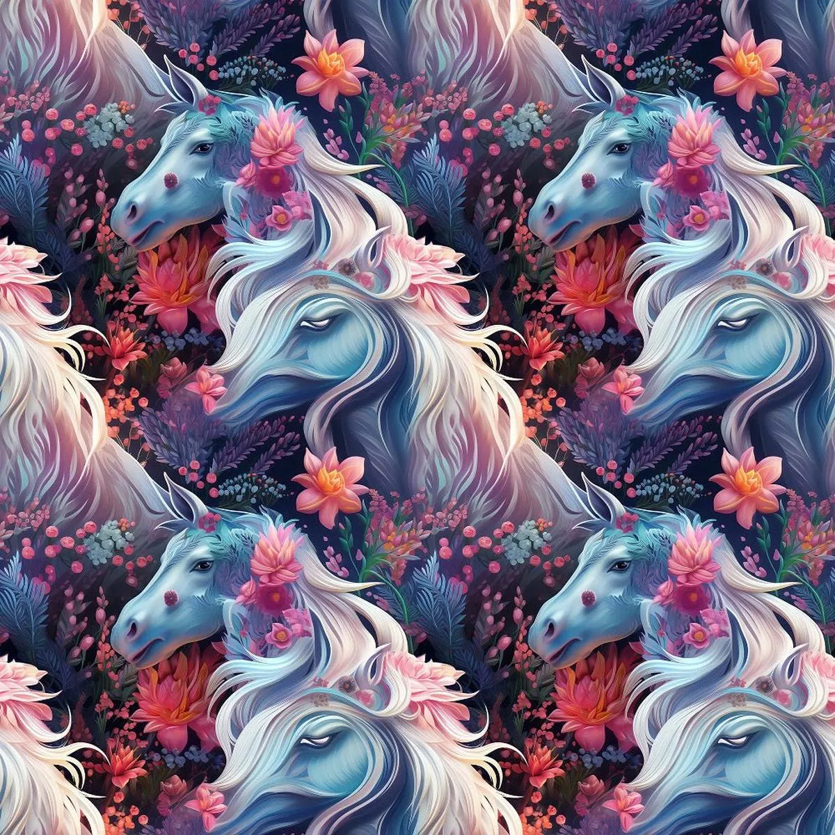 magical-unicorns-3-fabric Magical Unicorns #3 Fabric