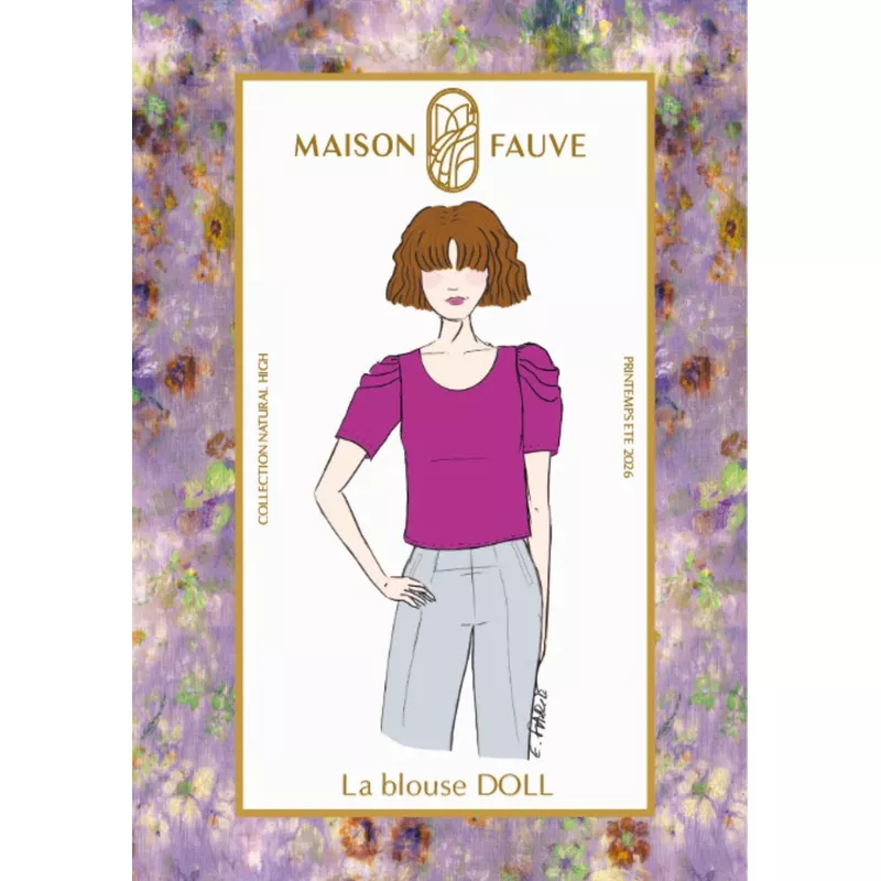maison-fauve-doll-blouse-paper-sewing-pattern Maison Fauve – DOLL Blouse Paper Sewing Pattern