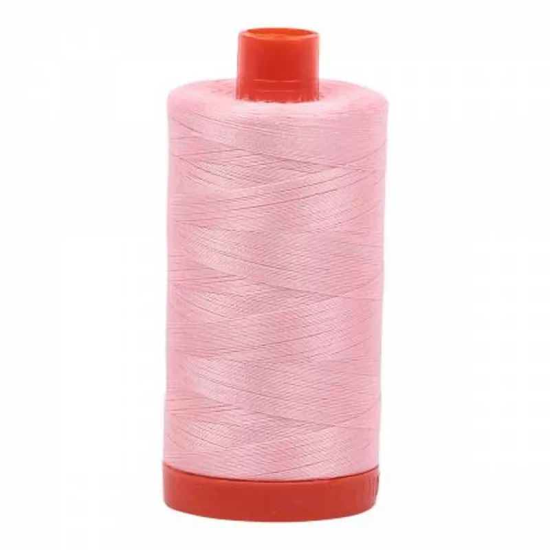 Mako Cotton Thread Solid 50wt 1422yds Blush MK50-2415