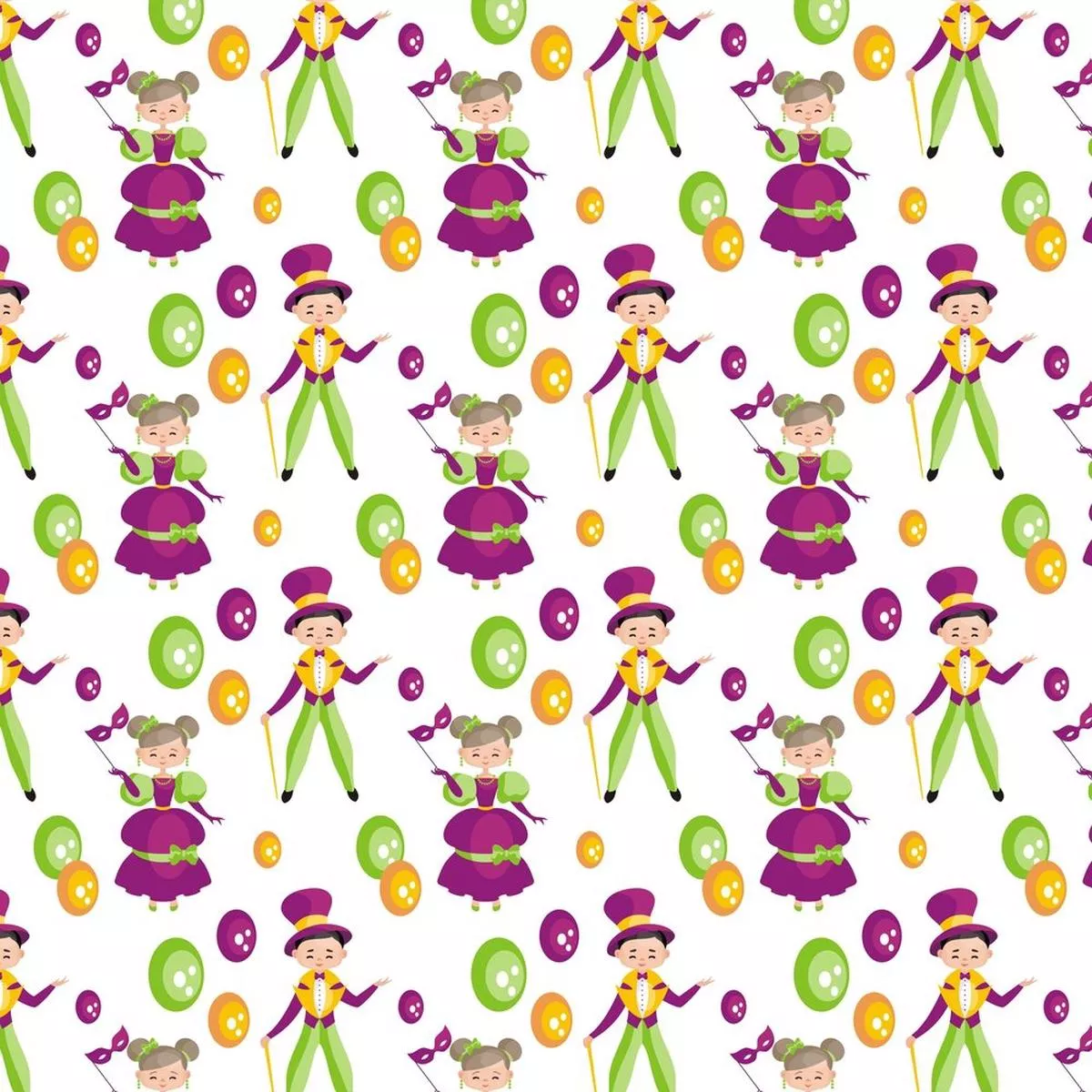 mardi-gras-theme-parade-fabric-variation-2 Mardi Gras Theme Parade Fabric – Variation 2