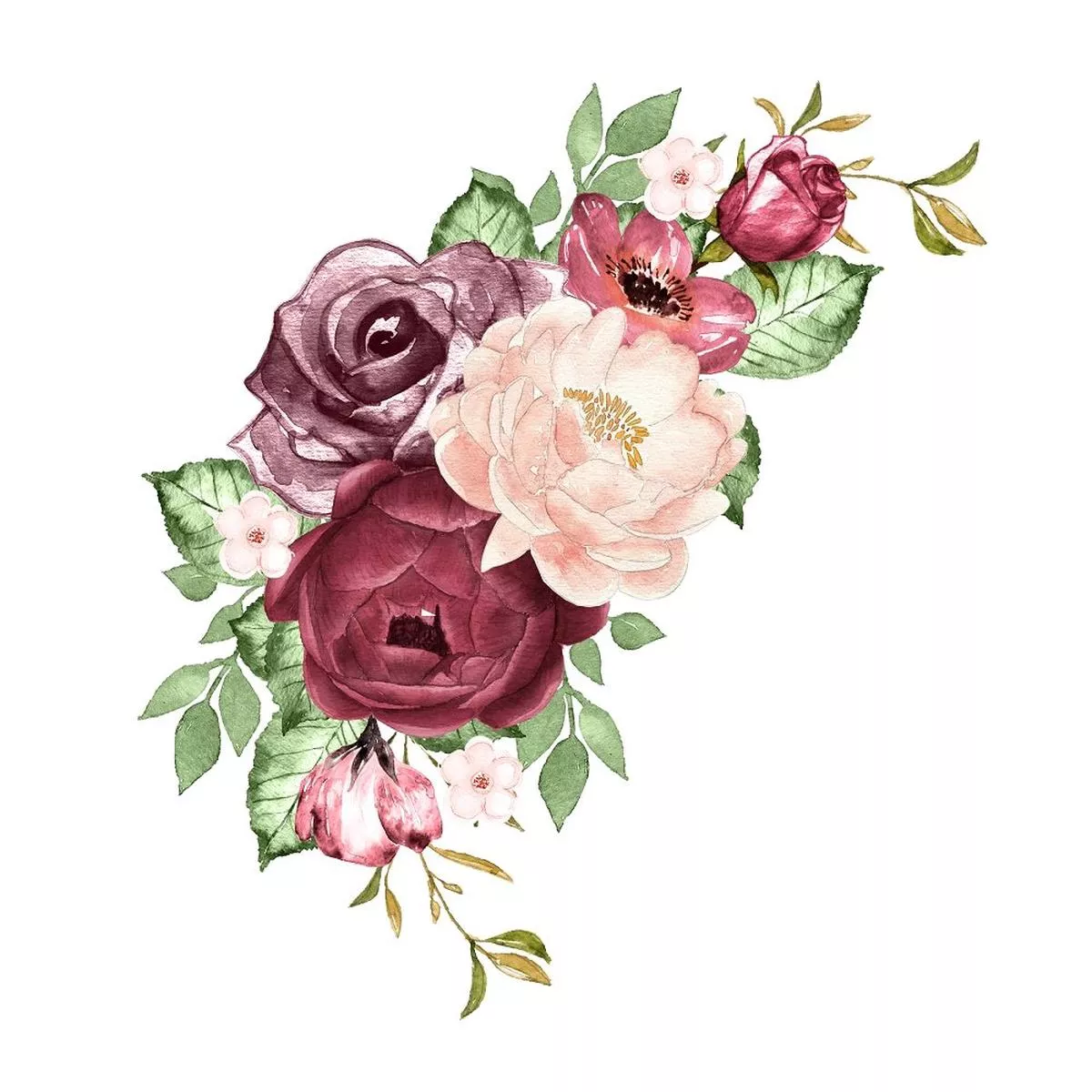 marsala-arrangement-3-fabric-panel Marsala Arrangement #3 Fabric Panel