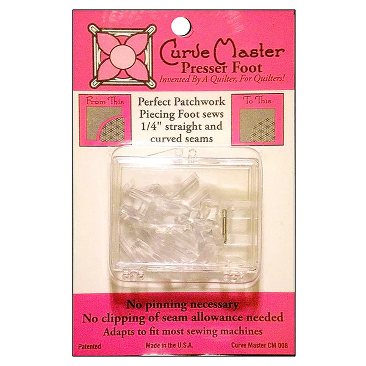 Martelli CurveMaster 1/4″ Presser Foot CM-008