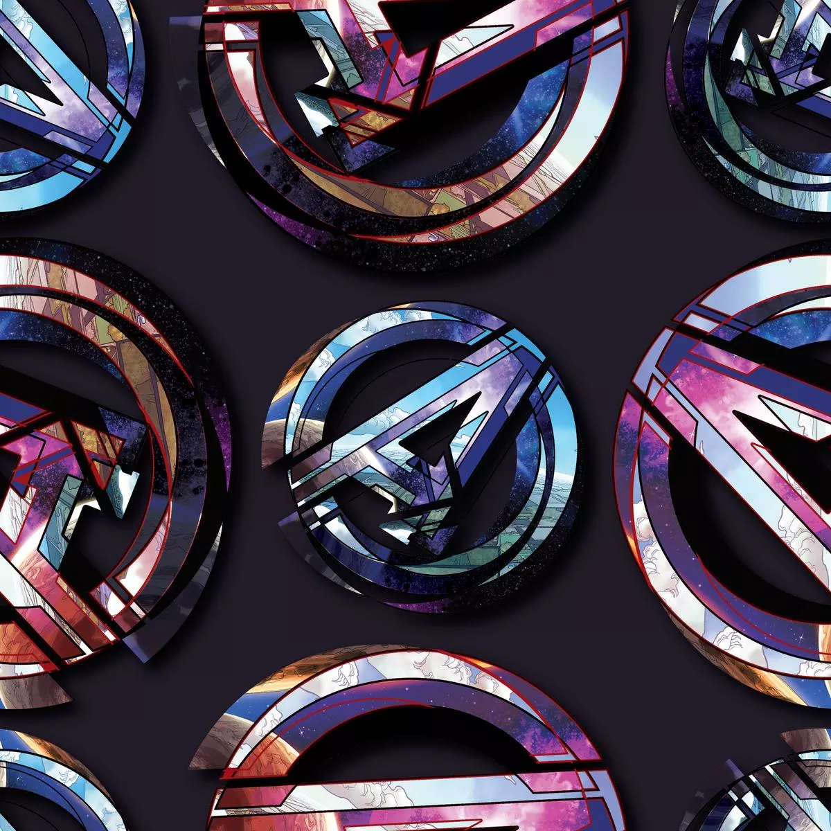 marvel-avengers-dynamic-icon-fabric Marvel Avengers Dynamic Icon Fabric