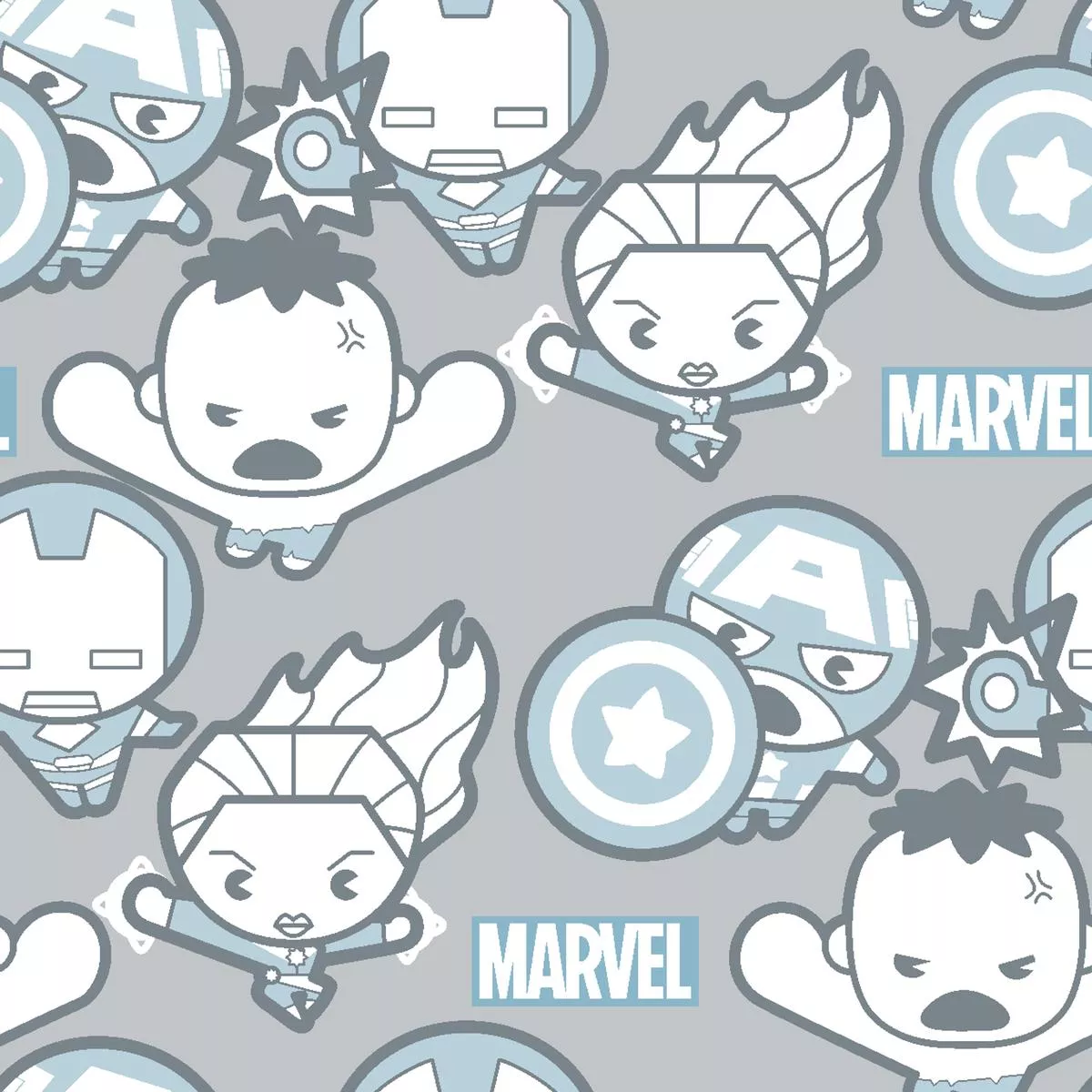 marvel-avengers-fight-time-fabric Marvel Avengers Fight Time Fabric