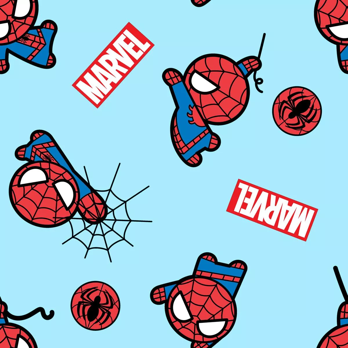 marvel-spider-man-on-move-fabric Marvel Spider-Man On The Move Fabric