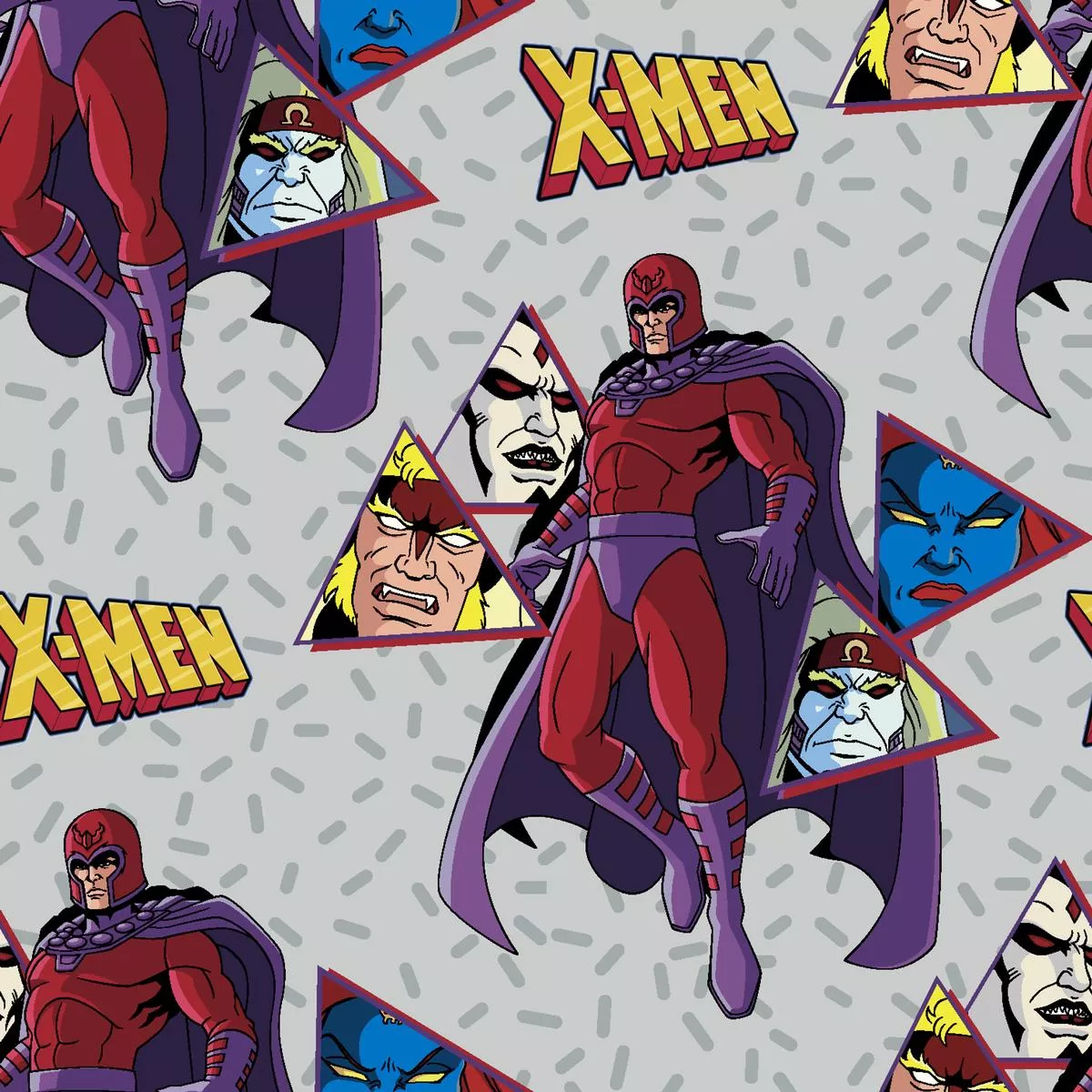marvel-x-men-adventures-fabric Marvel X-Men Adventures Fabric