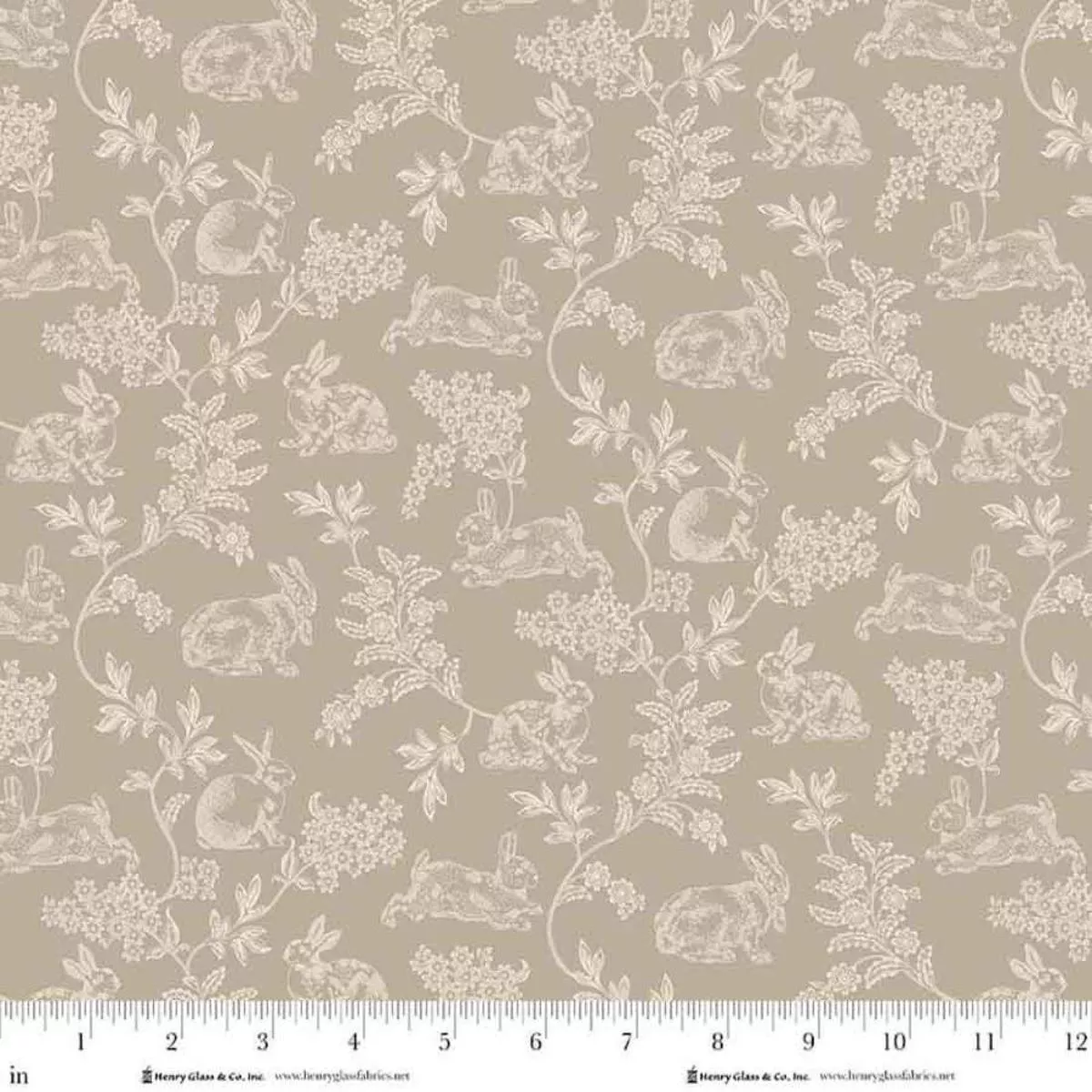Meadow Toile Gray by Kim Diehl