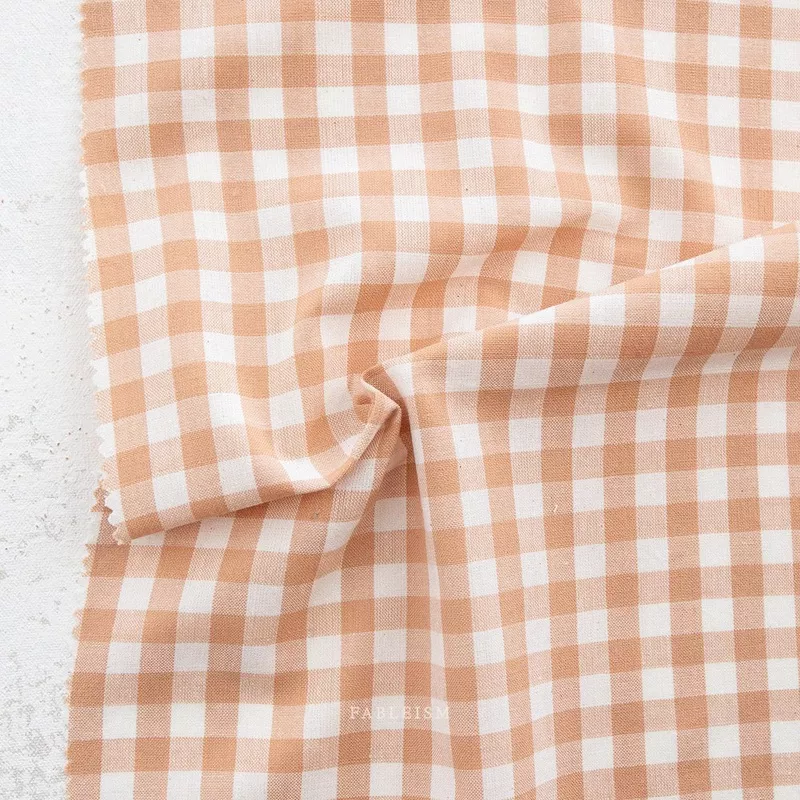 Merit Pink | Camp Ginghams Woven